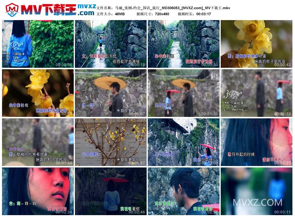 马丽_张刚-约会_国语_流行_MD306053